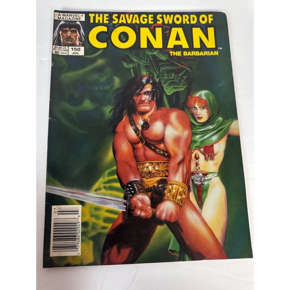 Savage Sword of Conan Marvel‎ Magazine Lot Conan Saga B&W Vintage